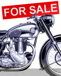 Classic British bikes for sale