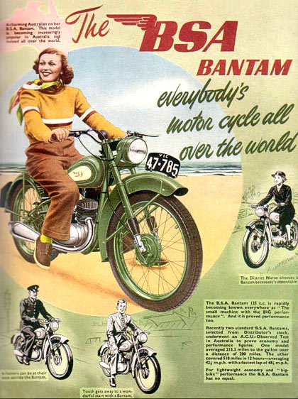 125cc BSA advert
